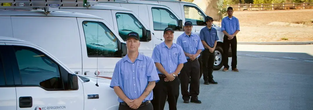 KIC Refrigeration crew ready for Mini Split Repair jobs across Redondo Beach